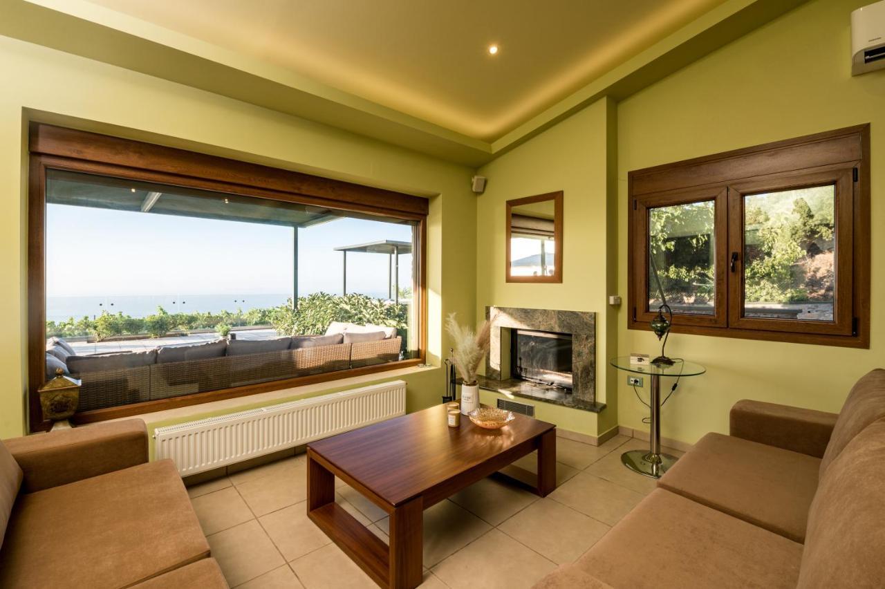 La Casa Verde Epano Dris Bagian luar foto